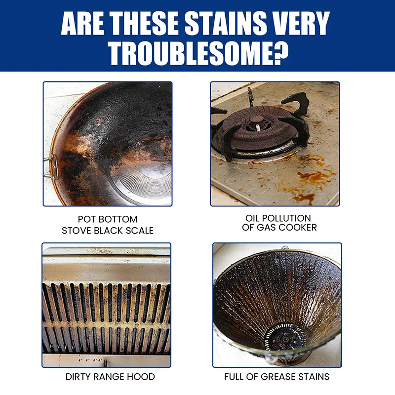 100g Stainless Steel Cleaning Paste Pot Rust-Removing And Stain-Removing Pot Bottom Black Scale Multifunctional Cleaning Paste image 6