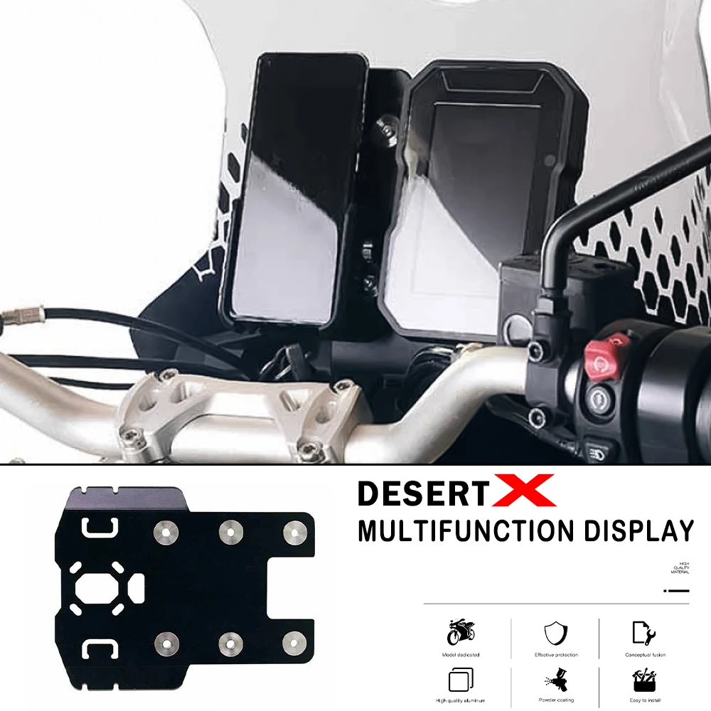 

Navigation Support For Ducati Desert X DesertX Multifunctional GPS Stabiliser Multifunction Navigation Display Bracket