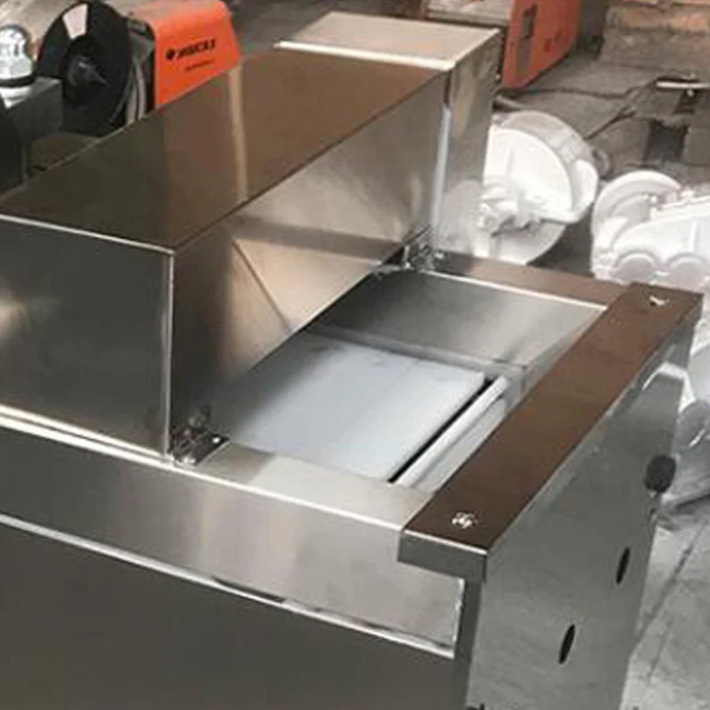 آلة قطع مكعب أضلاع لحم الخنزير المجمد/آلة تقطيع مكعبات لحم البقر/آلة قطع عظام لحم الساق