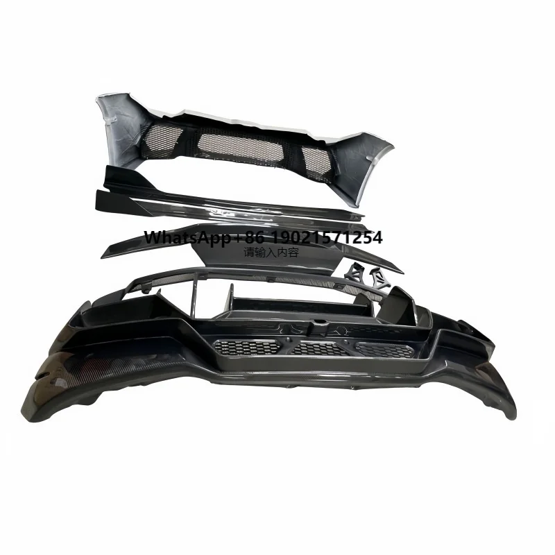 Kit de envoltura de fibra de carbono para el modelo 2020 de Lamborghini LP610 V, un kit de envoltura grande para la carrocería del automóvil.