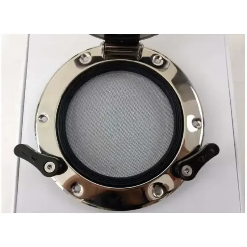 The Factory Customized New Steel Round Portholes with Anti-collision Covers Marine Hardware Accessories for Navigation