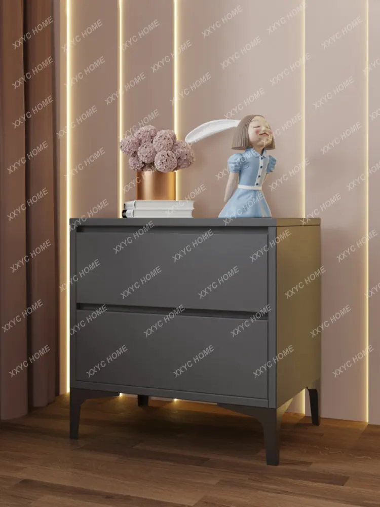 Bedside Table Dressers Night Wooden Garden Bedside Table Side Apartment Table De Chevet Home Furnitures FY35XP image 2