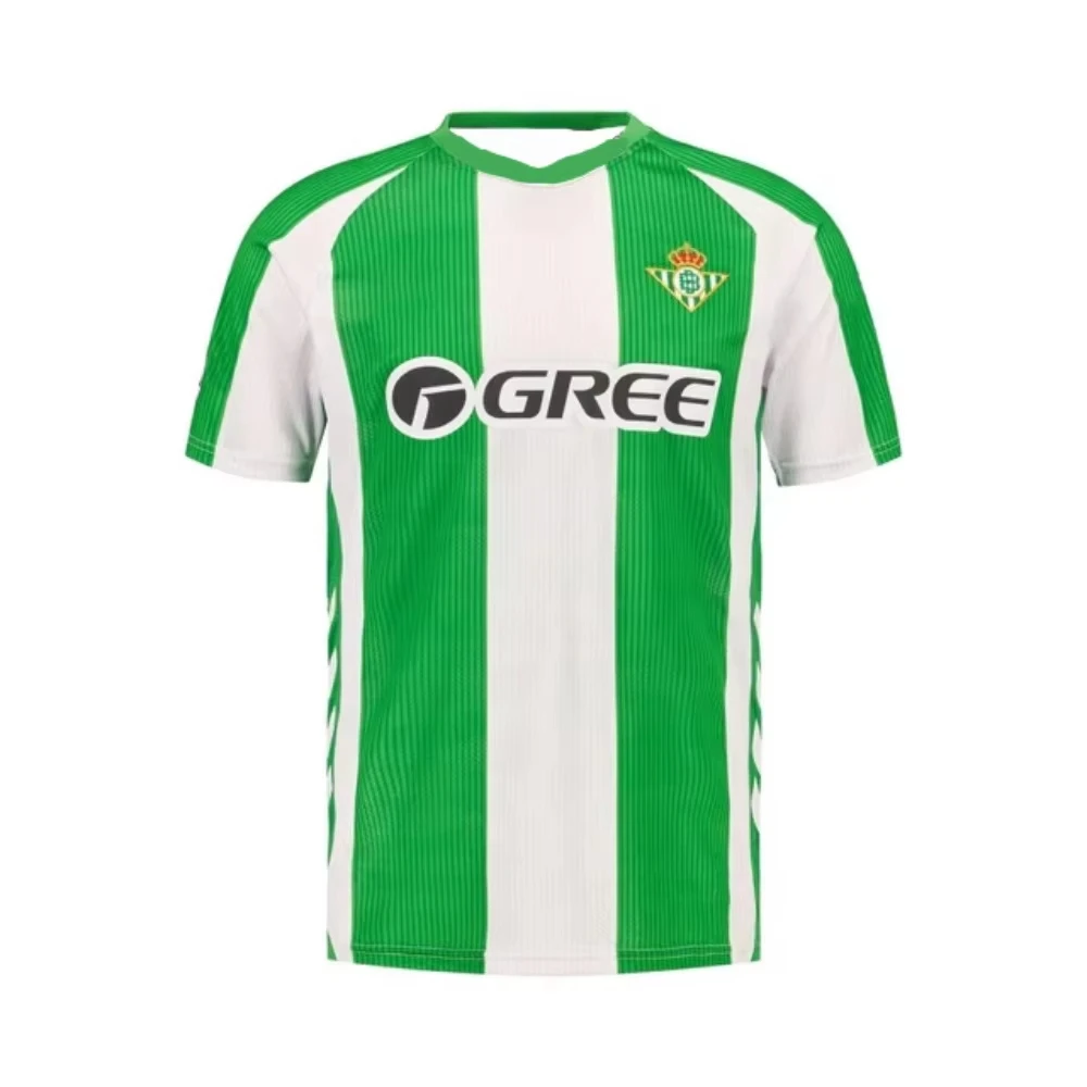 25-26 ANTONY No.7 Camiseta de camisetas de fútbol local Camiseta deportiva de manga corta con estampado 3D igual para adultos y niños