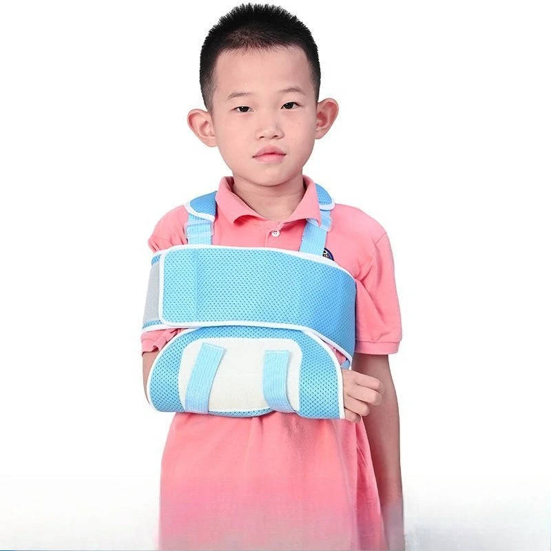 

1pc Children's Forearm Sling Arm Shoulder Fracture Recovery Strap Adjustable & Breathable Joint Dislocation Fixation Protector