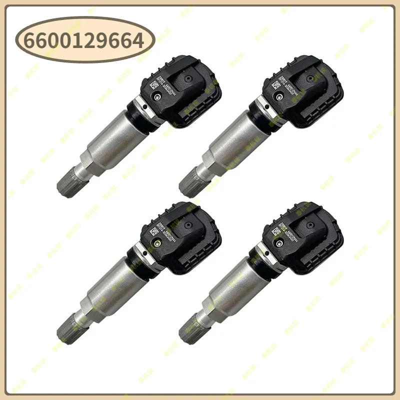 6600129664 4Pcs TPMS Tire Pressure Sensor For Geely Atlas Pro 20-21 BelGee Coolray Okavango 2020-2023 433MHZ