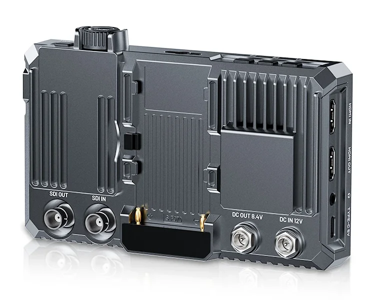 متوفر في المخزون Feelworld SC6 6inch1500nit 1920*1080 شاشة تعمل باللمس 1000:1 تباين HDMI/SDI مجال ألومنيوم عالي السطوع على متن الطائرة #3