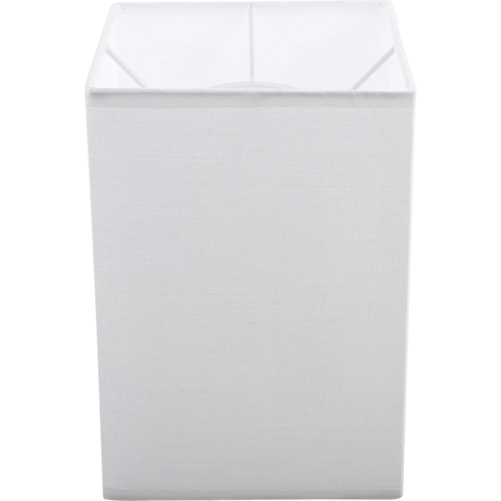 

Square Table Lampshade E27 TC Material Decorative Lamp Cover for Bedroom Living Room Kitchen Modern Cloth Replacement Shades