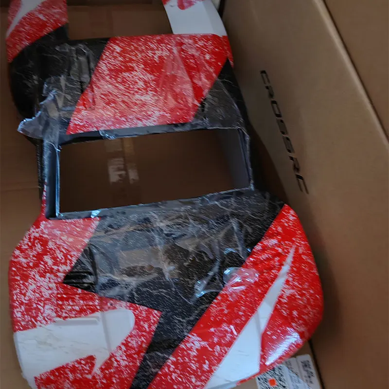 Modèle de contrôle facile DF7 YK4072 1/7, télécommande, véhicule électrique tout-terrain, carte courte, accessoires originaux, carrosserie de voiture