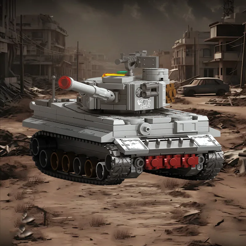 ตัวต่อรถถัง SEMBO BLOCK ซีรีส์รถถังรบ ชุดประกอบ MOC ยานพาหนะทหาร โมเดลตัวต่อ ของขวัญวันเกิดสำหรับเด็กผู้ชาย
