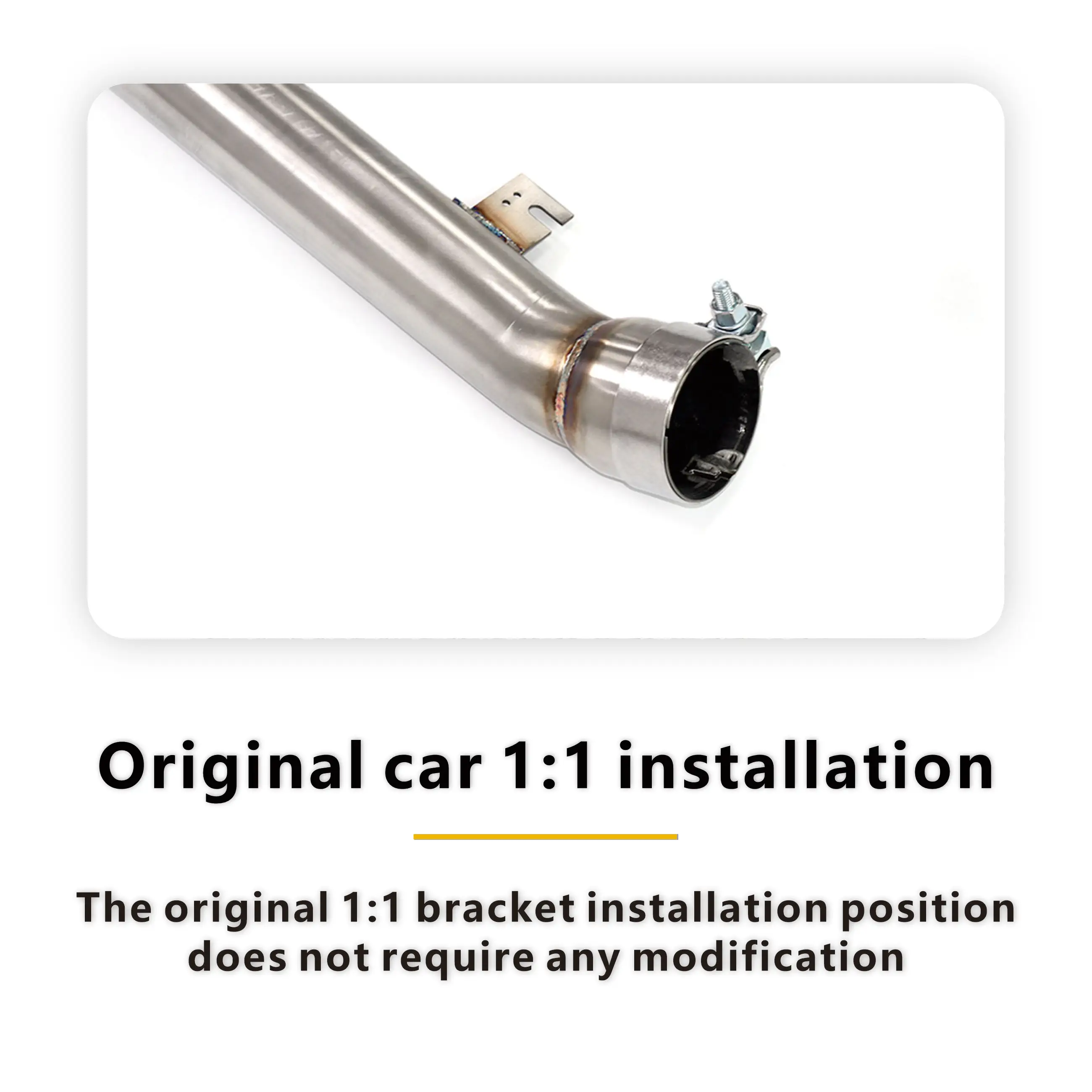 HMD Hot Sales Stainless Steel Catback for BMW 420i F36 2.0T With Muffler Tips Electronic Valves Exhaust Performance Car Parts