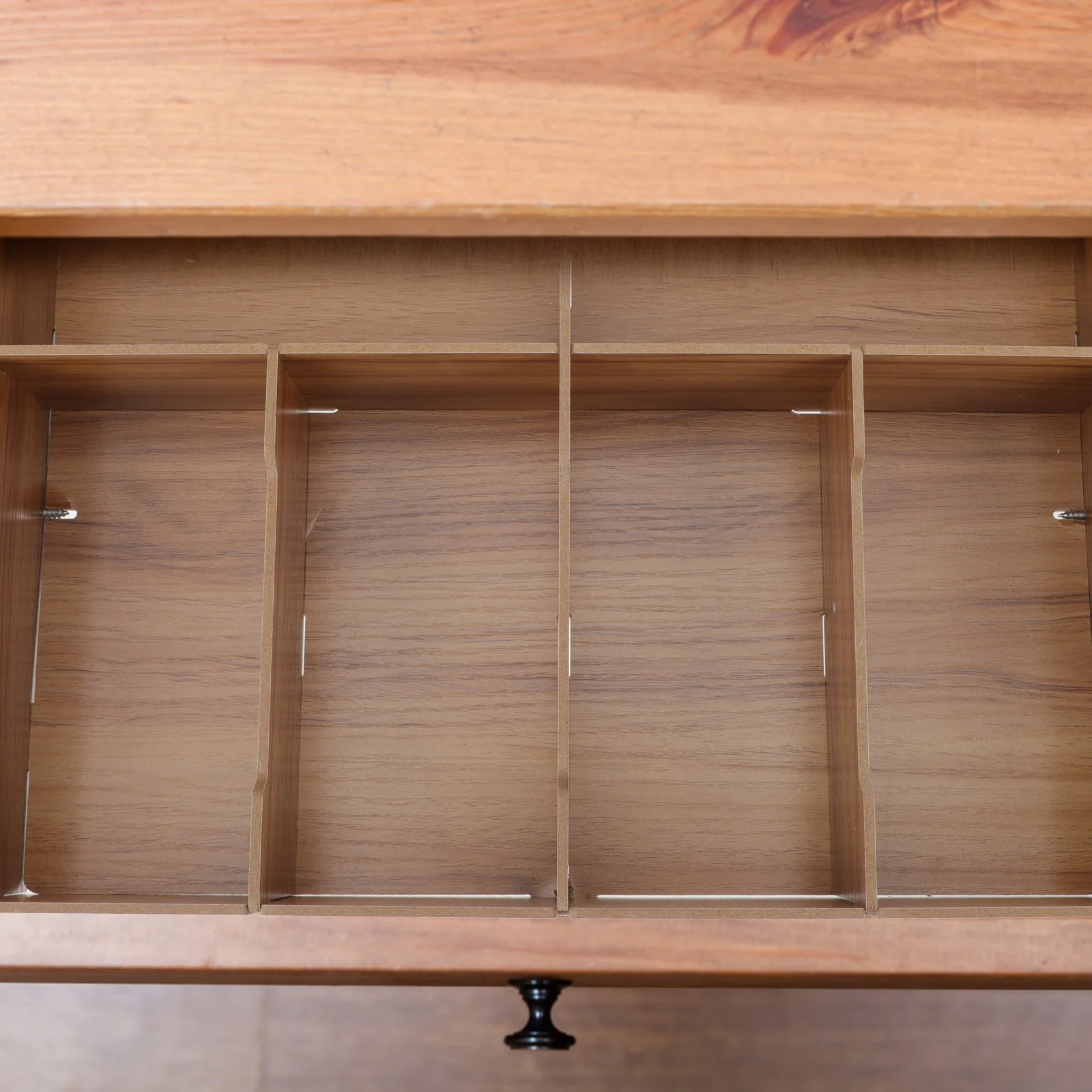 صندوق تخزين أموال صفر متعدد الشبكات منظم سطح المكتب حامل نقدي حاوية تغيير النمط الخشبي توريد مركز السوبر ماركت #4