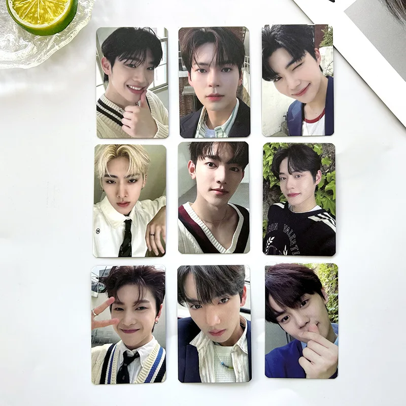 KPOP ZB1 9pcs/set Selfie Photocards ZEROBASEONE LOMO Cards Ricky ZhangHao HanYuJin Fans Collections