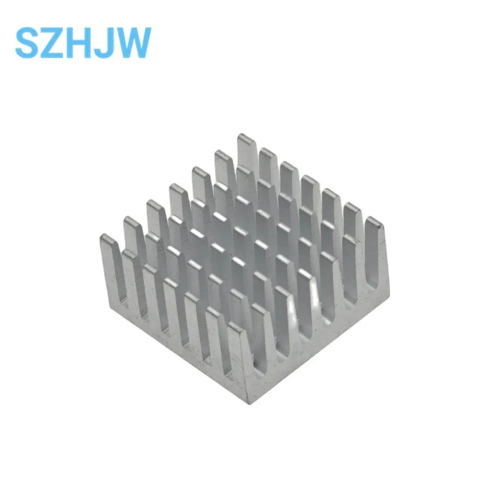 Heatsink Radiator Cooler Radiator 28x28x15MM High Quality White Slot Heat Sink