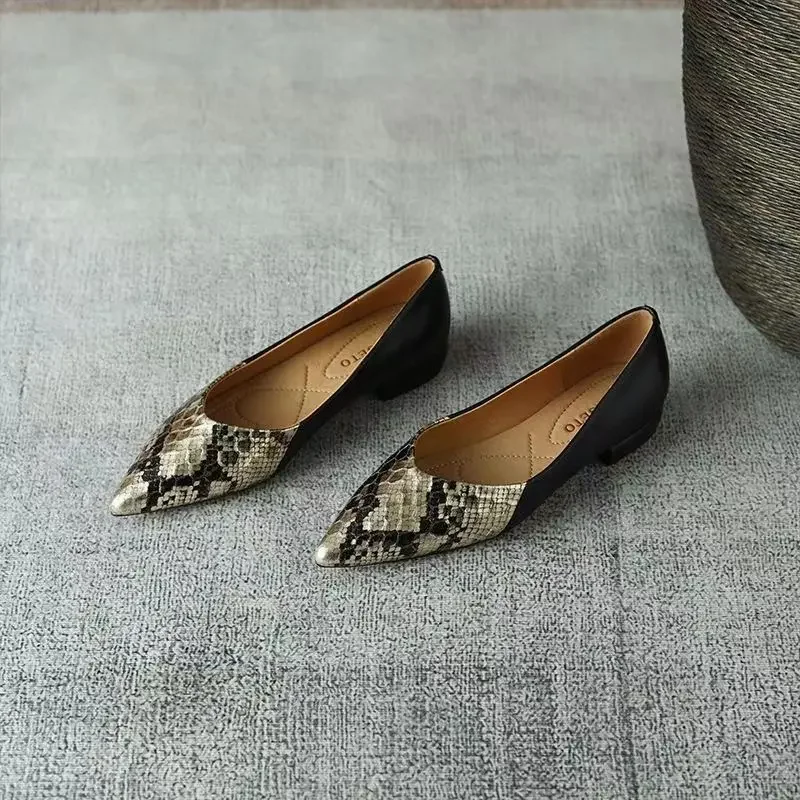 

Женские элегантные туфли на плоской подошве на низком каблуке с острым носком для женщин 39, стильная распродажа с натуральной маркировкой, удобные дешевые распродажи, шикарные точки
