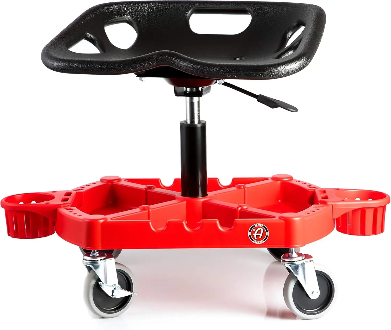 

Pro Rolling Stool, Car Detailing Stool Chair, Shop Stool with Wheels, Garage Organizer, Tool Organizer Tray