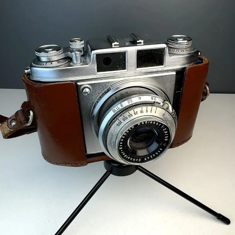 Rare Retractable Head Design) Mechanical Ranging Camera 135 Film