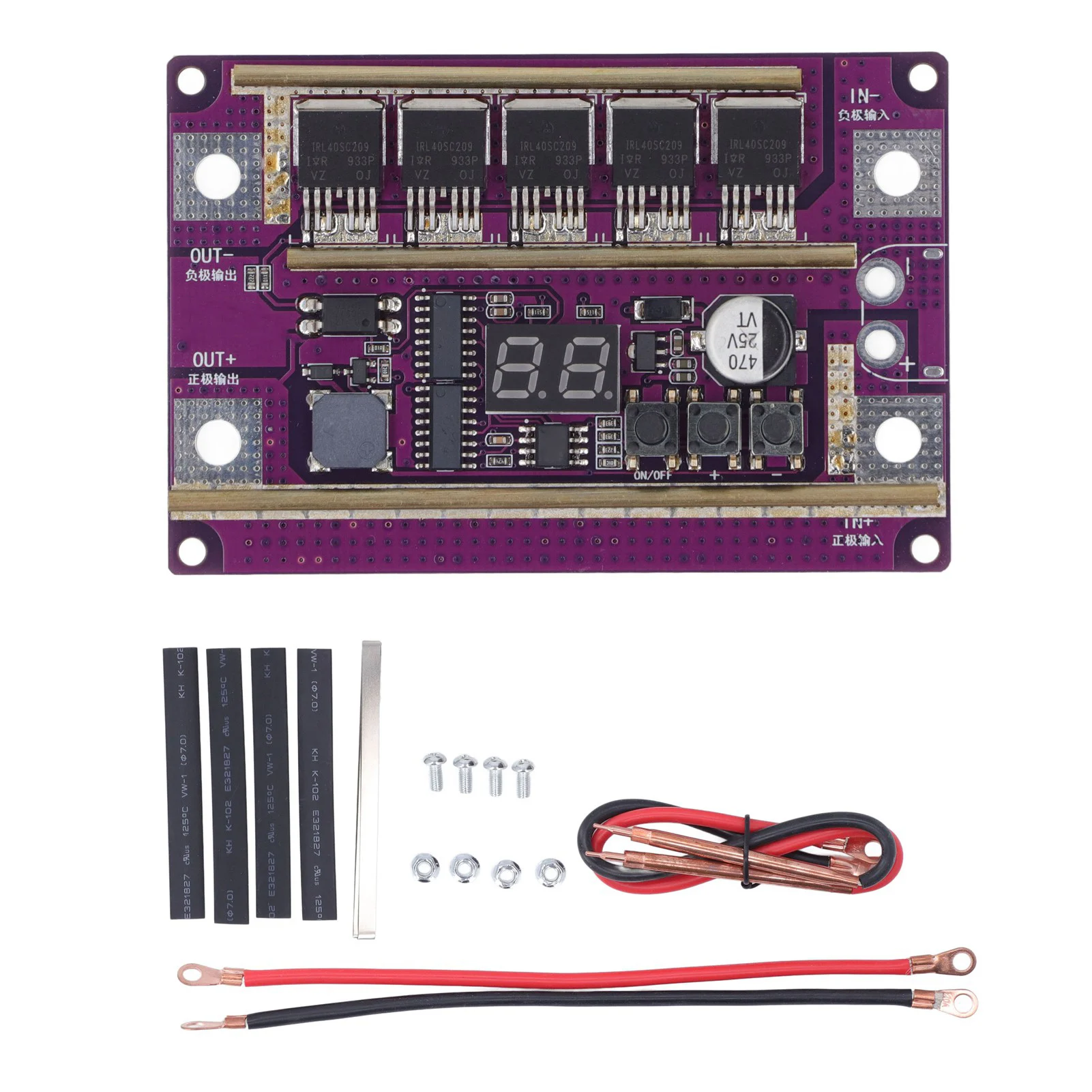 

Spot Welding Circuit Board 99 Gears Spot Welder Board Large Current High Power Output 12V for Equipment