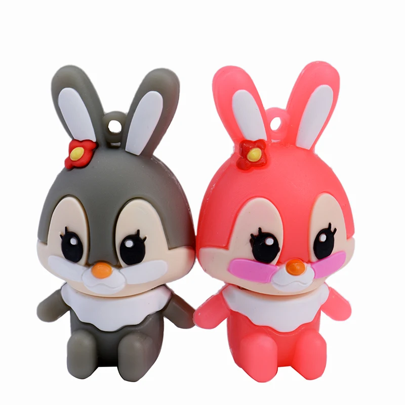 

Cute Rabbit Gift for Kids USB 2.0 Flash Drive Real Capacity Pen Drive Panda Memory Stick Pendrive 64GB/32GB/16GB/8GB/4GB U Disk