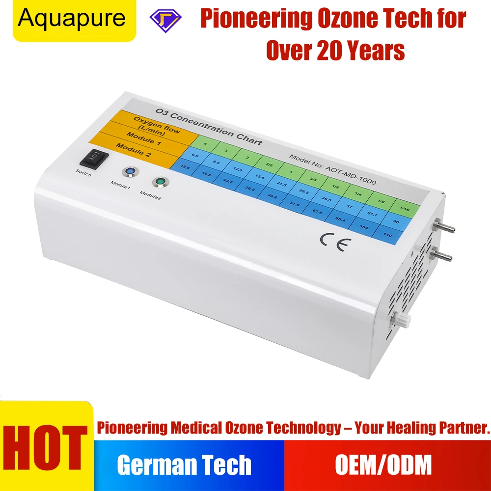 Máquina de Ozônio Terapêutico para Uso Profissional em Clínicas