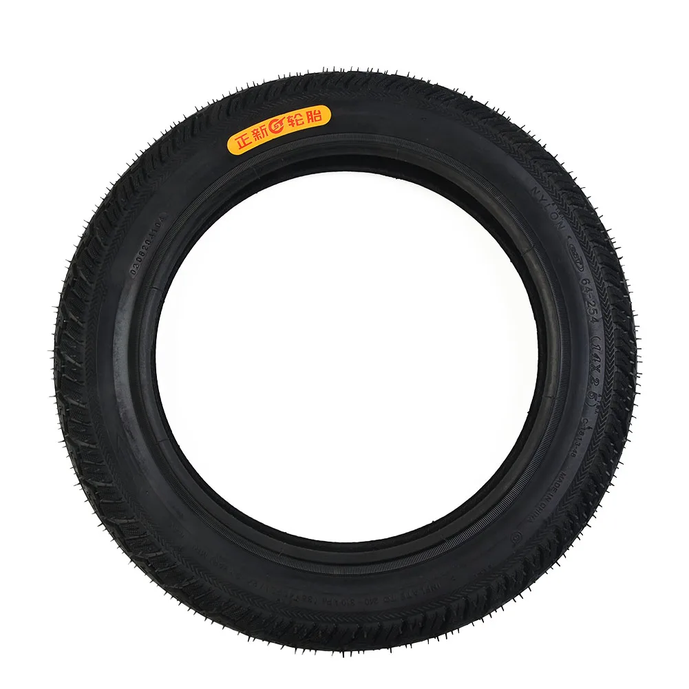 14 Inch Electric Bicycle Rubber Inner Tube&Outer Tyre For 14x2.50 Electric Bicycle Electric Vehicle Replacement Accessories