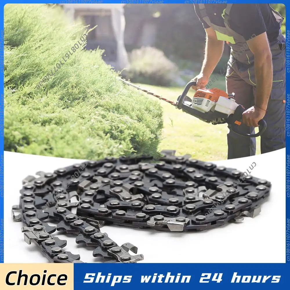 

12 Inch Metal Saw Chain Spare Parts 45 Drive Links Electric Chainsaw Chain 3/8inch Pitch Chainsaw Blades Electric Saw Accessory