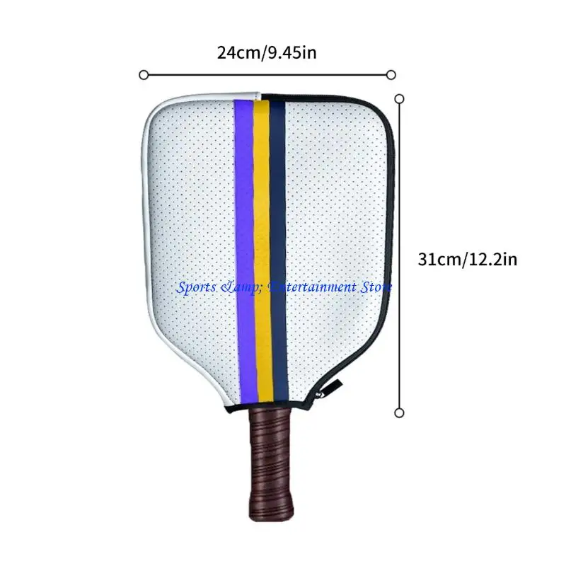 G7NF Pickleballs Racket Capa Pickleballs Bolsa armazenamento Pickleballs Paddle Capas