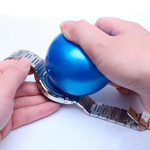 Watch Case Back Opener Ball Screwing Type Watch Rubber Friction Sticky Inflatab Ball For Watchmaker Watch Repair tools Kits