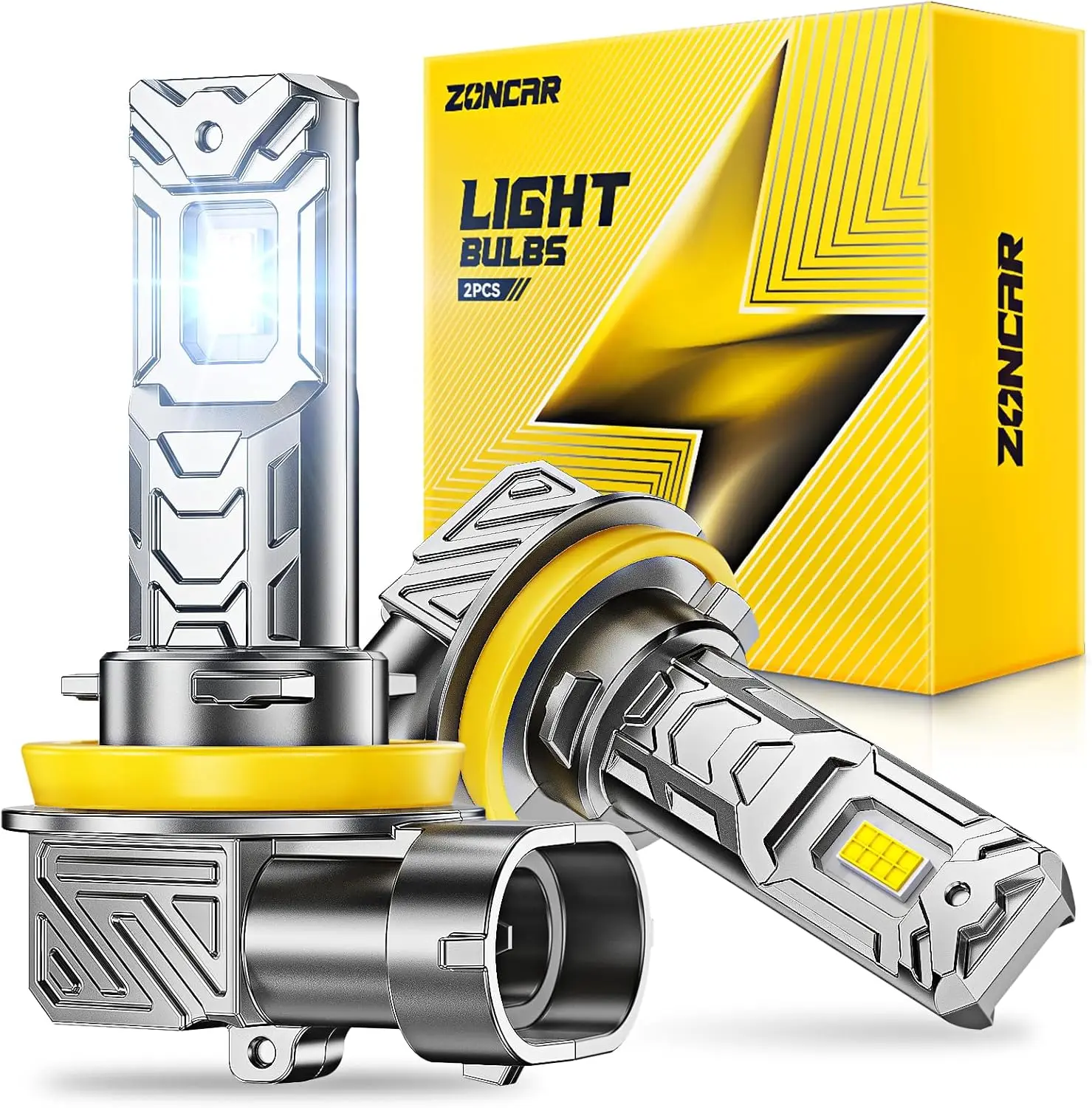 

Лампы противотуманные H11/H8, 60000 лм, яркие противотуманные фары H8 H9, Plug N Play, долгий срок службы (60 000 часов), без мерцания, совместимы с противотуманными фарами или ДХО