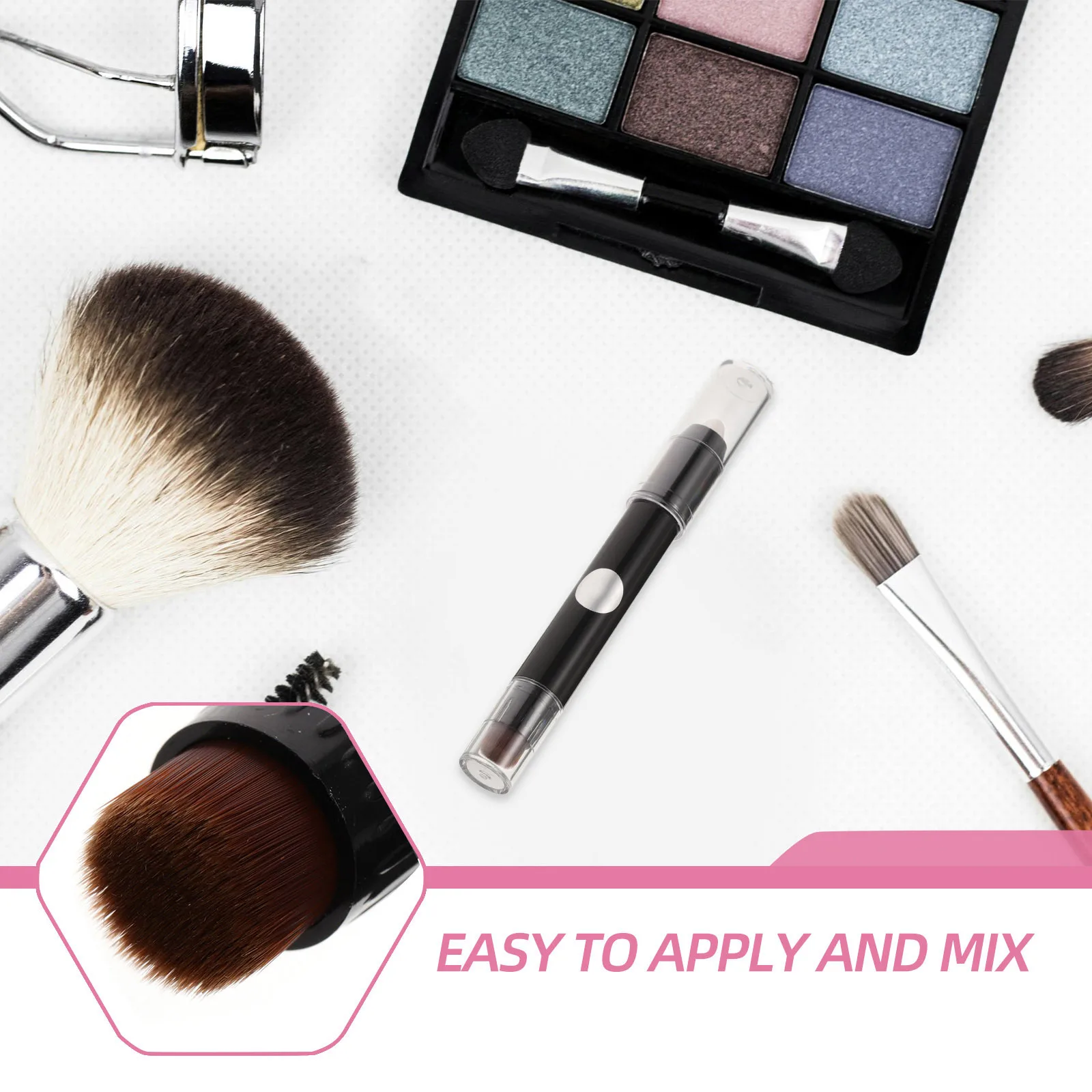 Barra para ocultar resaltar el contorno, herramienta de maquillaje facial de doble extremo, barra para pegar, lápiz de mapeo de cejas brillante para esculpir la cara de las mujeres