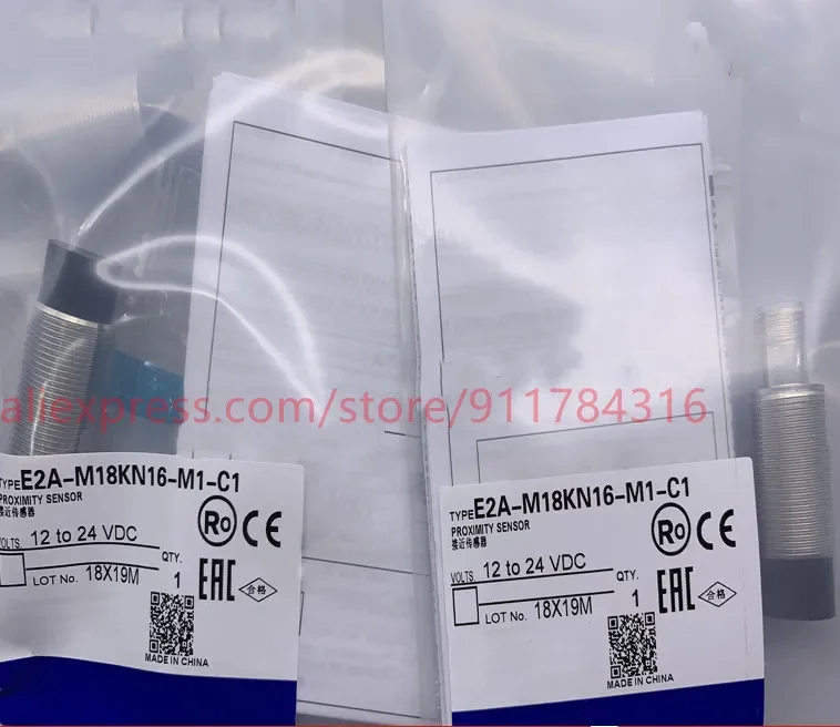 

3pcs New High quality proximity switch E2A-M18KN16-M1-B1 E2A-M18KN16-M1-B2 E2A-M18KN16-M1-C2 E2A-M18KN16-M1-C1