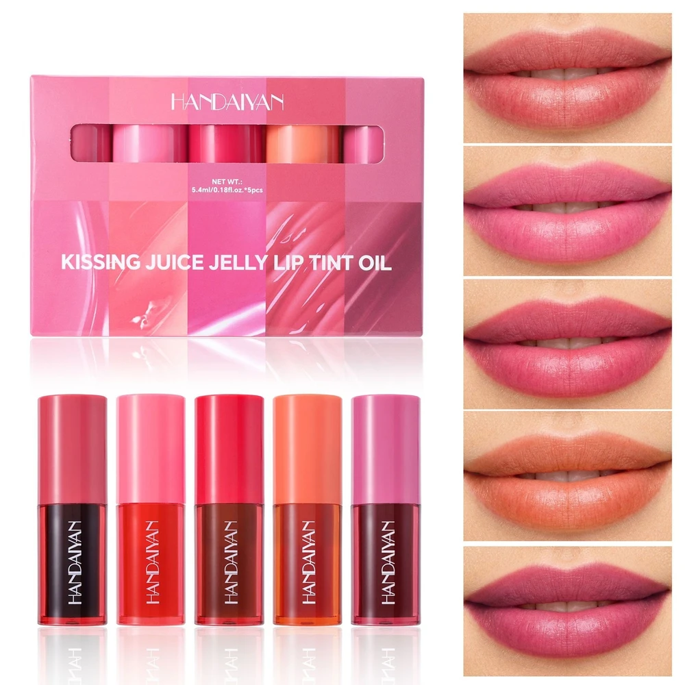 Long-lasting Lip Dyeing Waterproof Highly Pigmented Lightening Lip Textures Moisturizing Non-stick Cup Lip Tint Stain Makeup