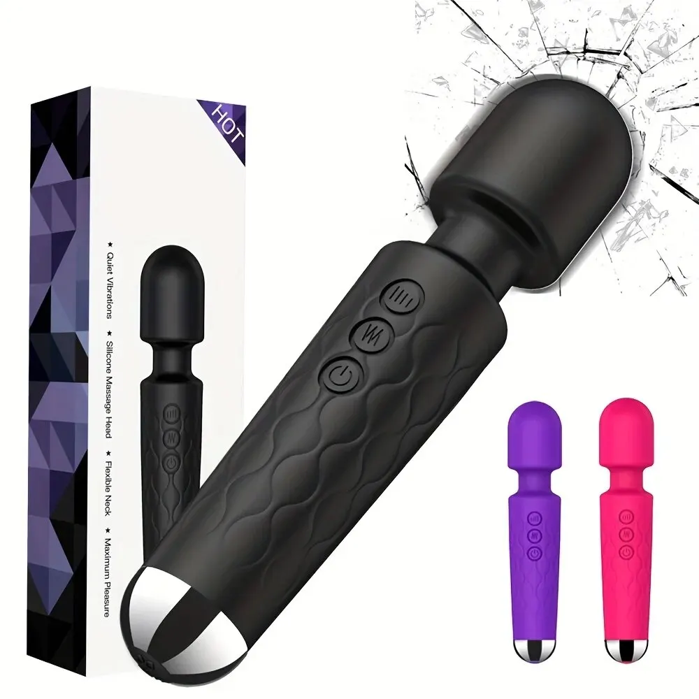 Powerful Magic Wand Vibrators for Women Clitoris Stimulator AV Stick G Spot Massager Female Masturbator Sex Toys for Woman Shop