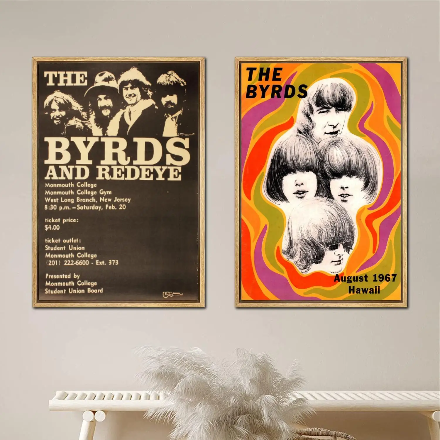 

The Byrds Poster Painting 24x36 Wall Art Canvas Posters room decor Modern Family bedroom Decoration Art wall decor