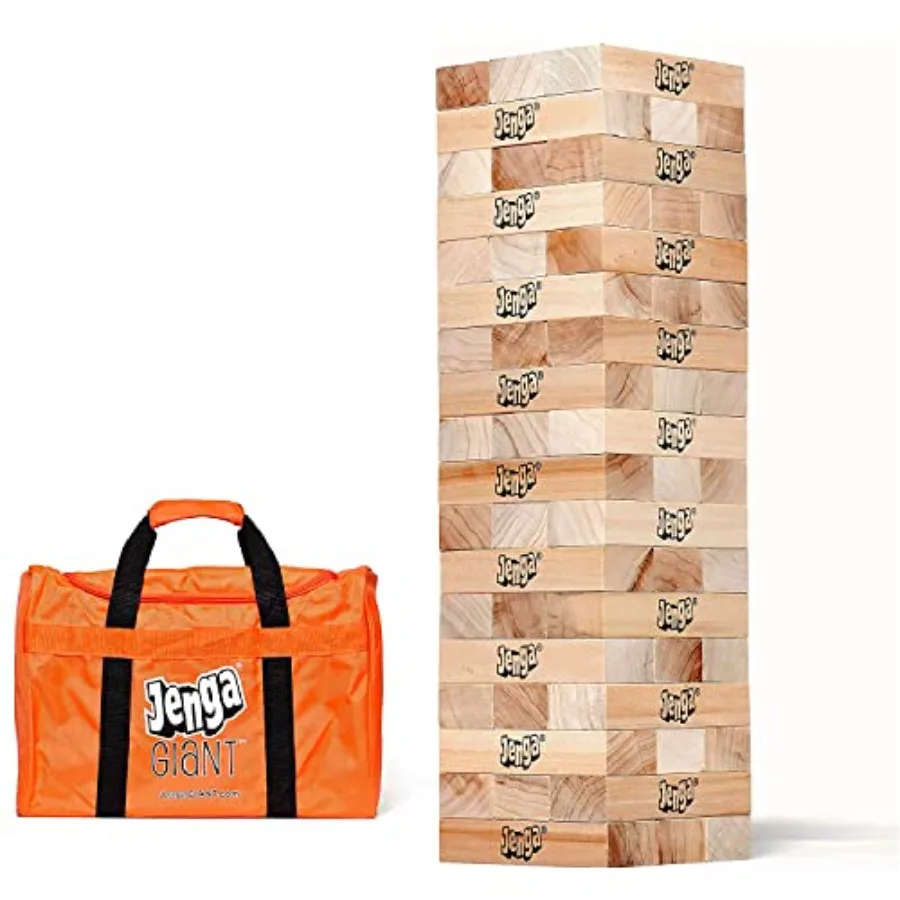 

GIANT - Hardwood Blocks - Stacks to Over 5 feet - Officially Licensed