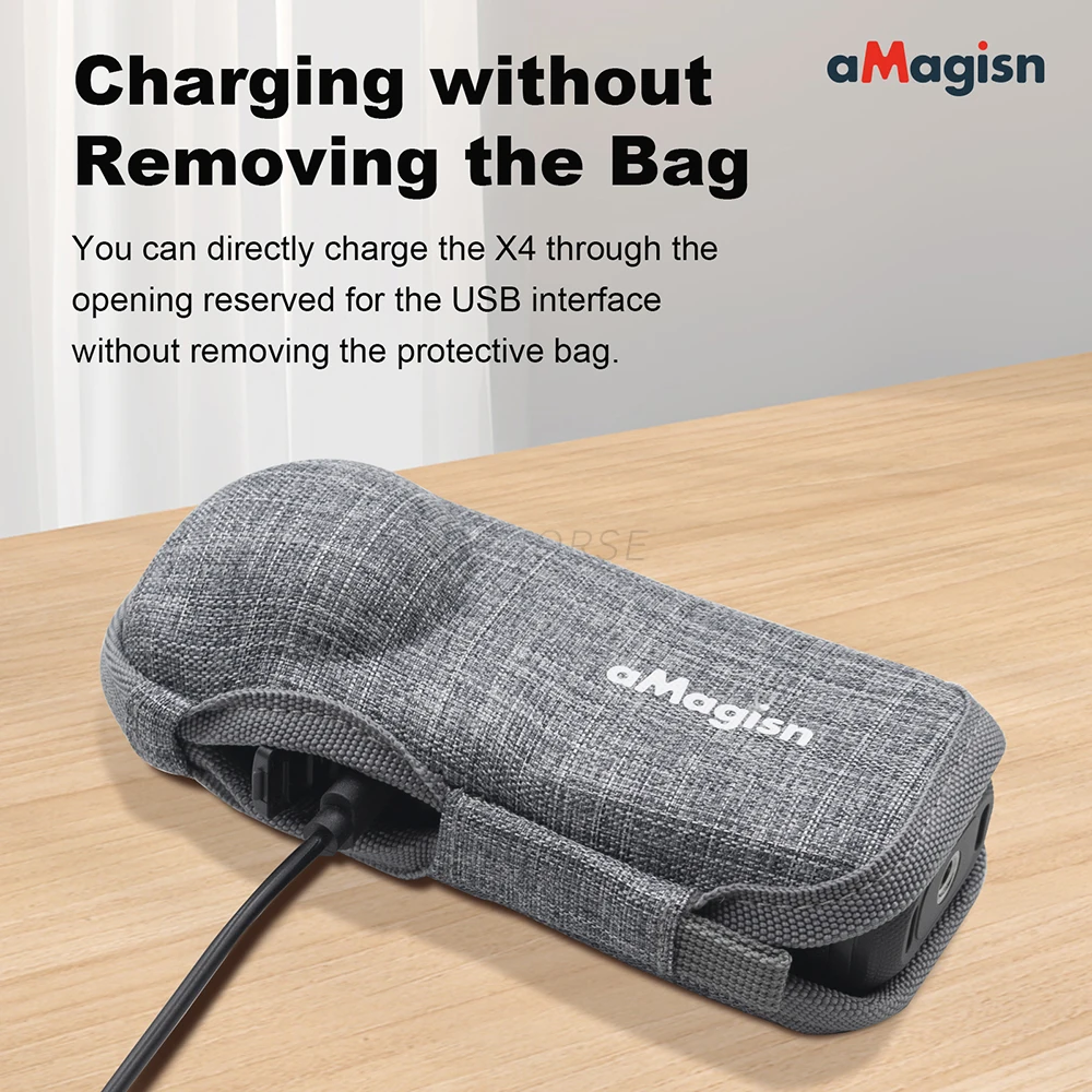 حقيبة كاميرا صغيرة إيفا ل Insta360 X4 ، حقيبة تخزين الجسم المحمولة ، حقيبة حماية ، ملحقات الكاميرا الرياضية