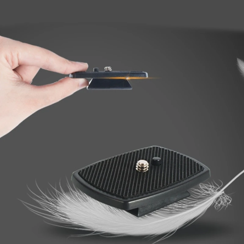 CX-444 CX-888 CX-460 카메라 삼각대에 대한 보안 퀵 릴리스 카메라 플레이트 35x35mm 안정적인 삼각대 장착 솔루션