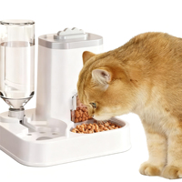 New Large Capacity Pet Automatic Feeder 3 Colors Spill-Proof Dog Cat Drinking Bowl Universal Cat Feeding Pet Products