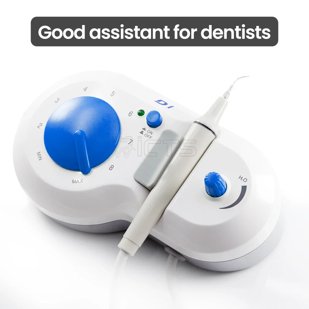 Escalador Dental ultrasónico D1 con potencia integrada, frecuencia automática para un rendimiento óptimo, pieza de mano Autoclavable, salida de potencia constante