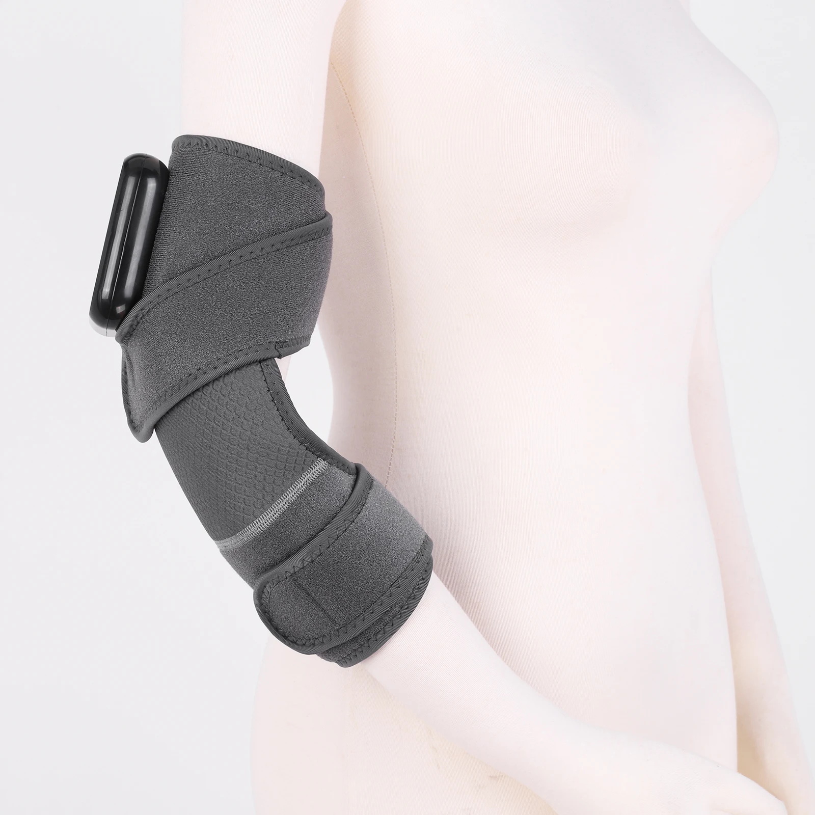 Kniemassager Trillingen Verwarmde kniemassager Elektrische verwarming Kniebescherming Wrap Warm kompres Gewrichtsbeschermer Pijnverlichting