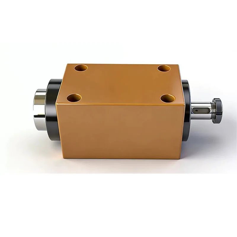 Square Block Hydraulic Cylinder Front Flange Mounting Compact Thin Hydraulic Cylinder for Mold Machine