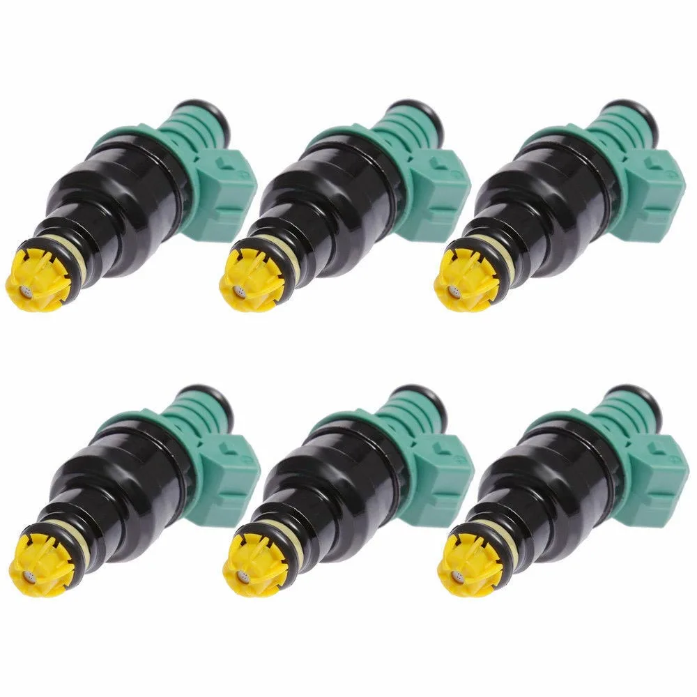 6pcs 0280150415 Fuel Injectors For BMW 323i 325i 525i Bosch Flow Matched M3 Car Engine Fuel Injectors Replacement Parts