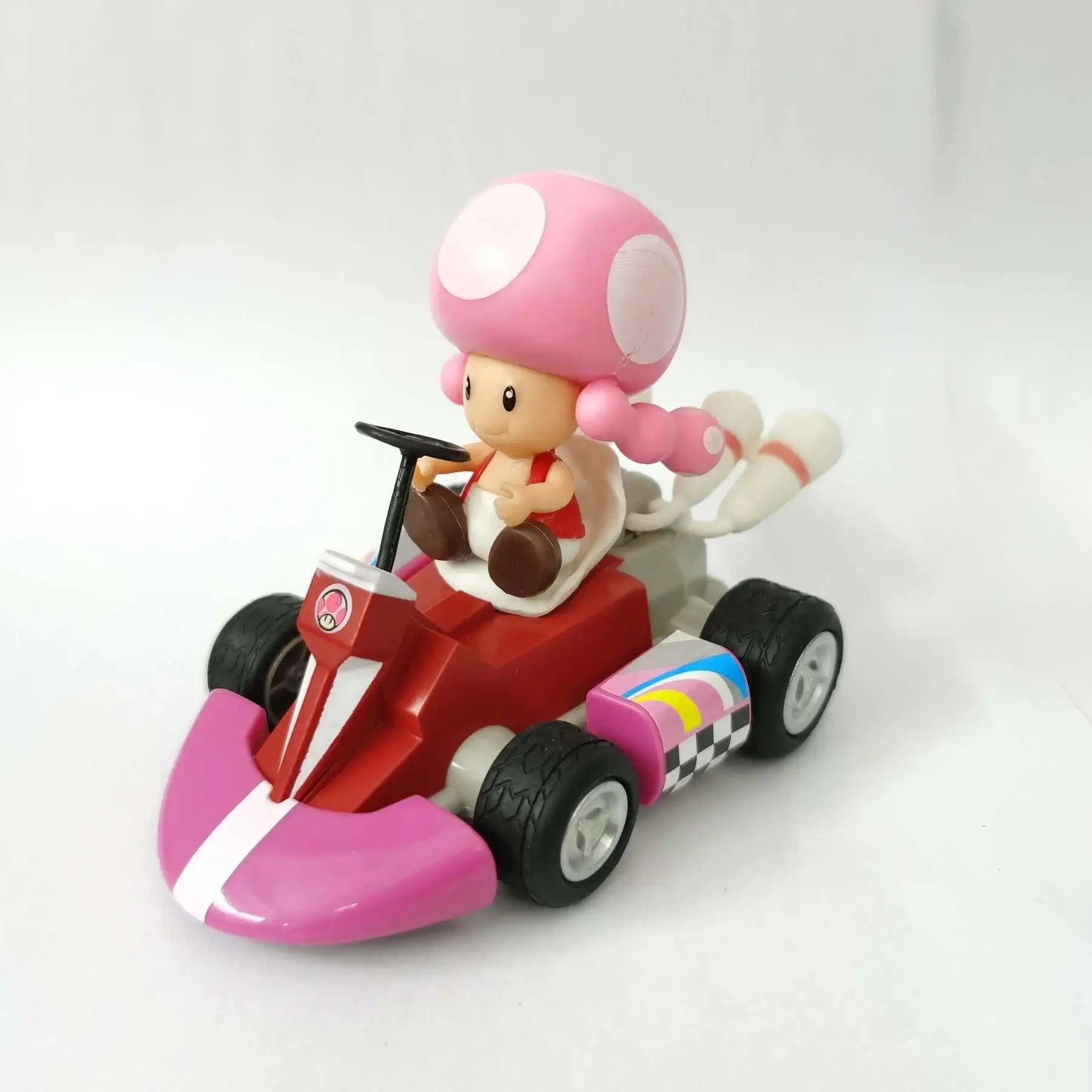 سيارة قابلة للسحب مع صندوق ، عربة ماريو ، يوشي ، دمية الأميرة لويجي ، لطيفة جدًا ، خوخ ، هدايا أعياد الميلاد ، 13