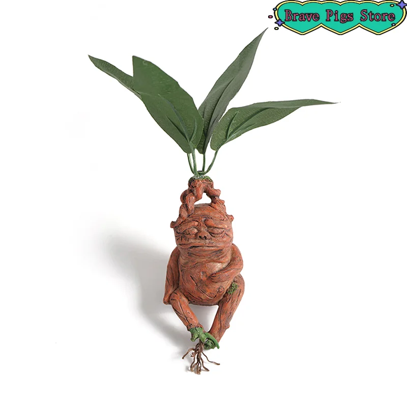 Landscape Decoration Mandrake Resin Statue Crafts Art Figurines Suitable for Outdoor Garden Yard Living Room Bedroom Gift