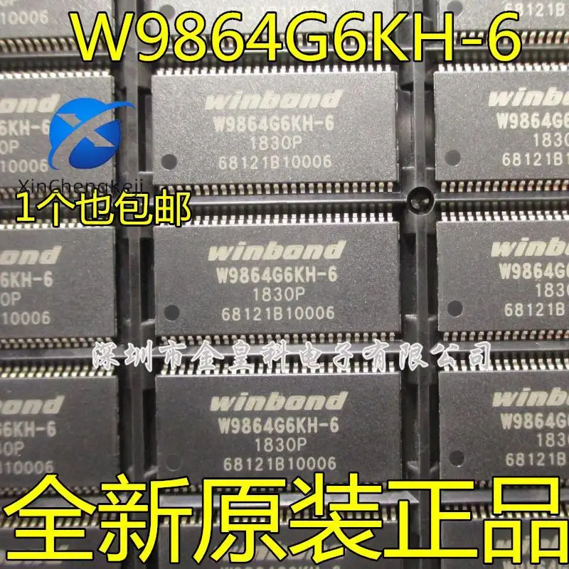 

30pcs original new W9864G6KH-6 W9864G6JH-6 TSOP54 W9864G6 W9864