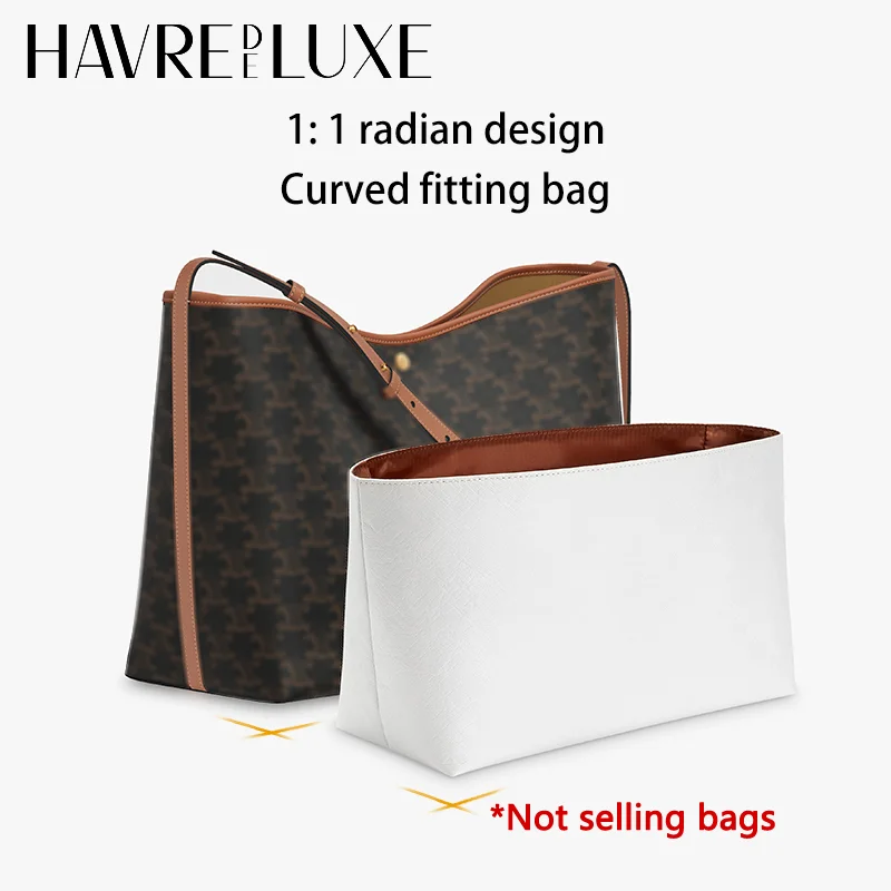 Inserto per organizer per borse per shopper morbido, impermeabile, alla moda, durevole, supporto per riporre gli accessori per borse per la modifica interna