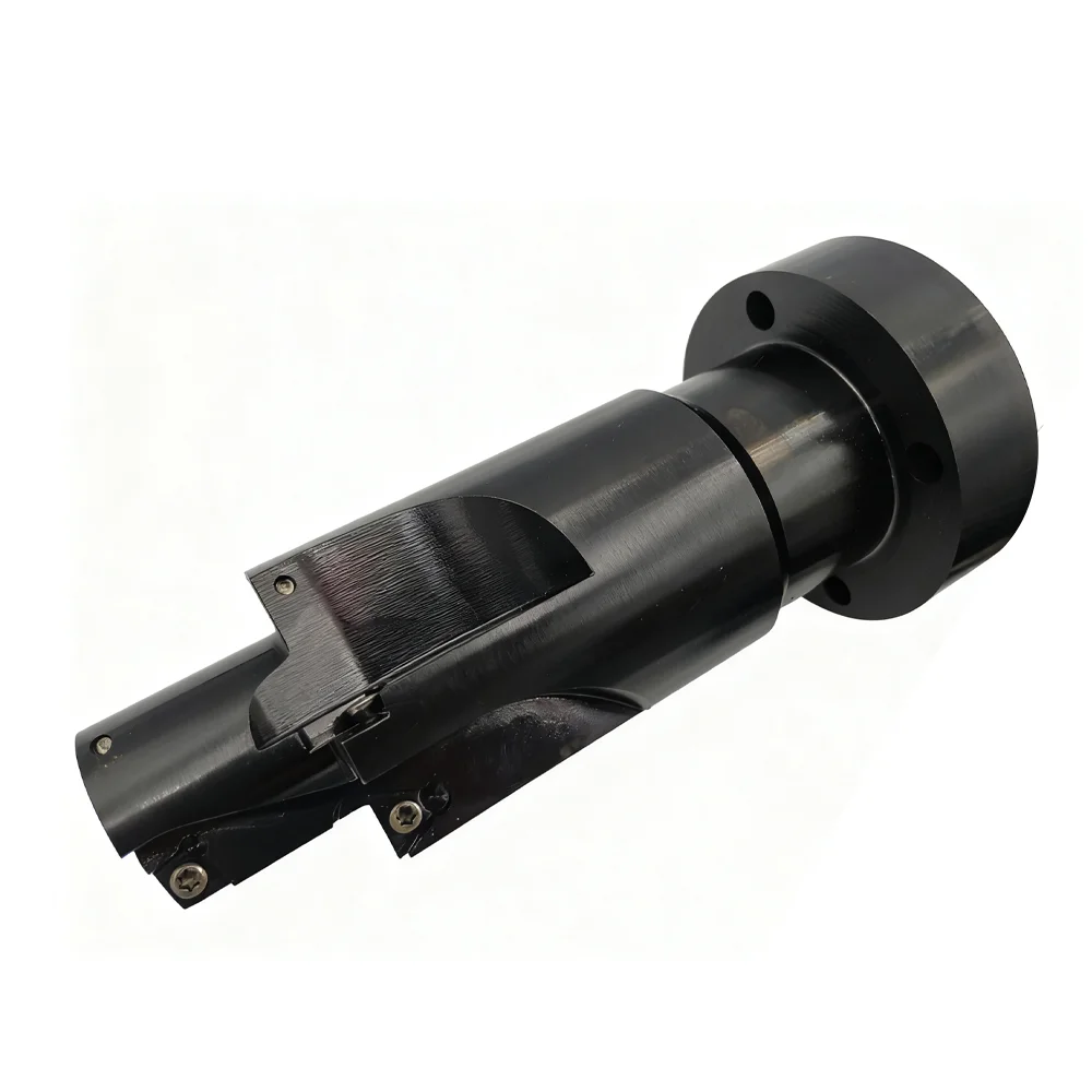 Spiral Flute Inner Coolant Feed Diameter Carbide Inserts  Mold Steel Expanding Metal Hole  Boring Tool