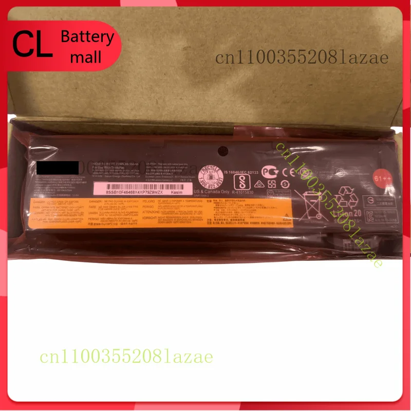 New Genuine 61++ 72WH 01AV427 01AV423 Battery For Lenovo ThinkPad T470 T480 T58
