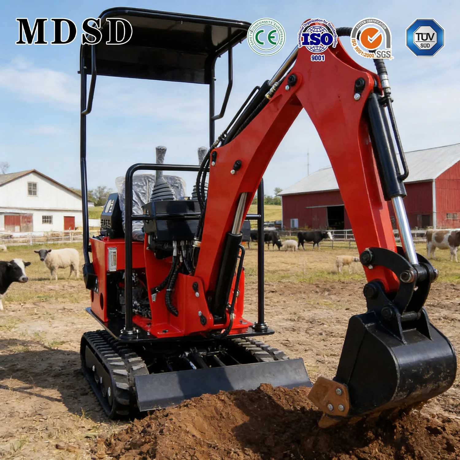 

Mini Excavator Hydraulic Crawler Small Digger Kubota/Yanmar Engine Euro 5 Standard Heavy Duty For Construction Site Free Shippin