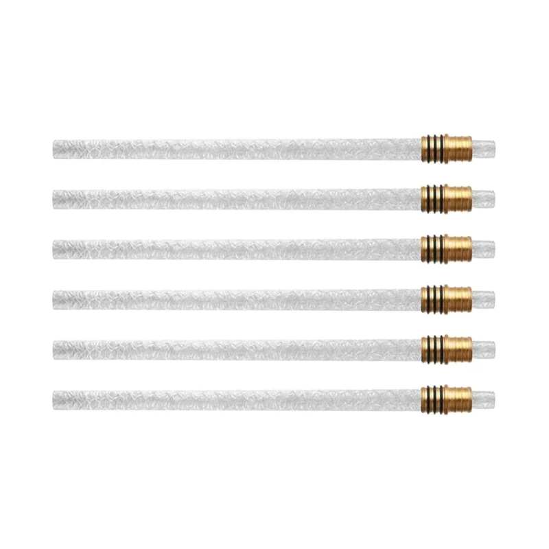 1 Set Outdoor Torch Lighting Essential Brass Torch Wicks Holder and Replacement Wicks Torch Accessories for Bottles