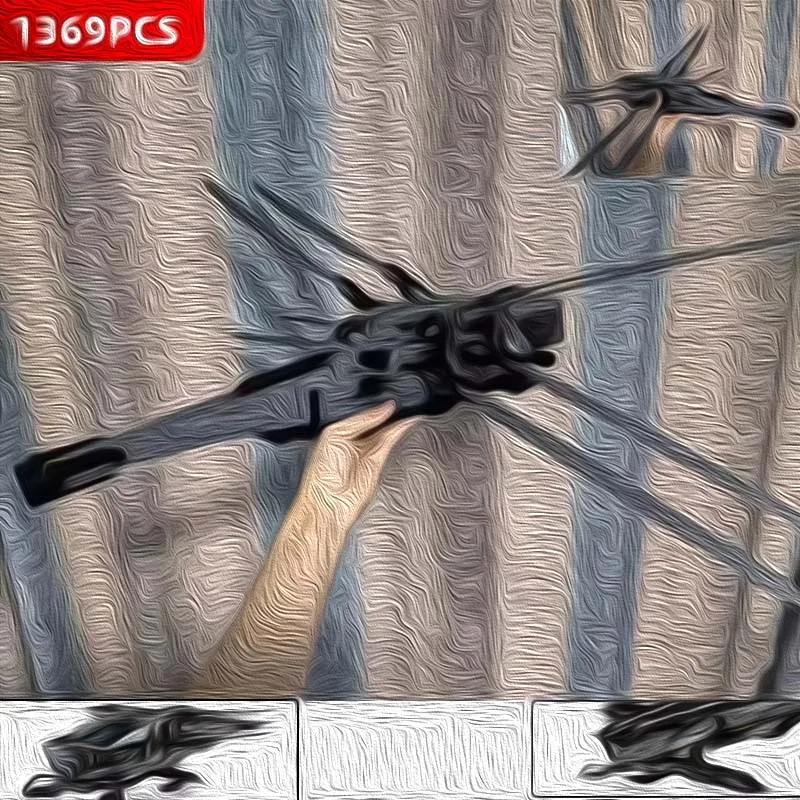 In Stock 1369PCS Ornithopter Dune Compatible Helicopter Quality Building Blocks Bricks Assembly Model For Birthday Gift